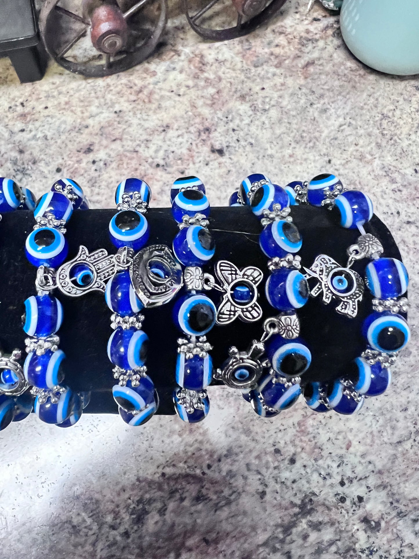 Evil Eye Bracelet with Charm